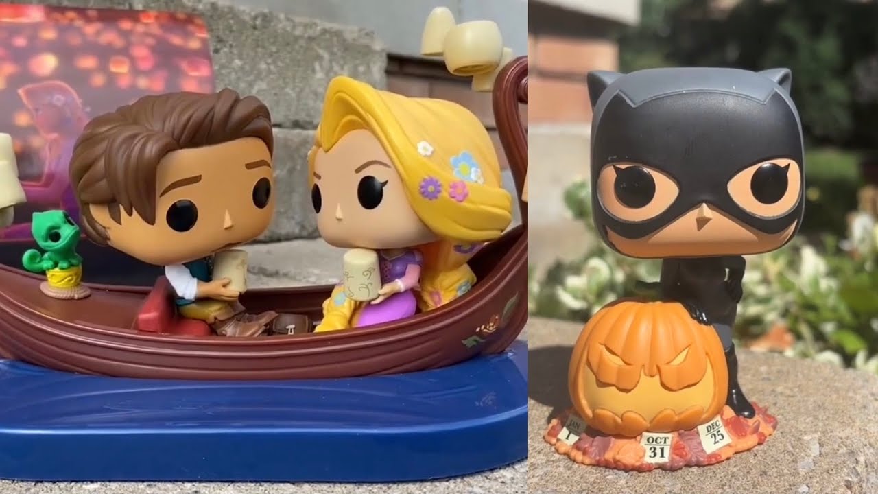 Mother’s Day gift ideas Catwoman & Disney Tangled  Rapunzel Funko Figures