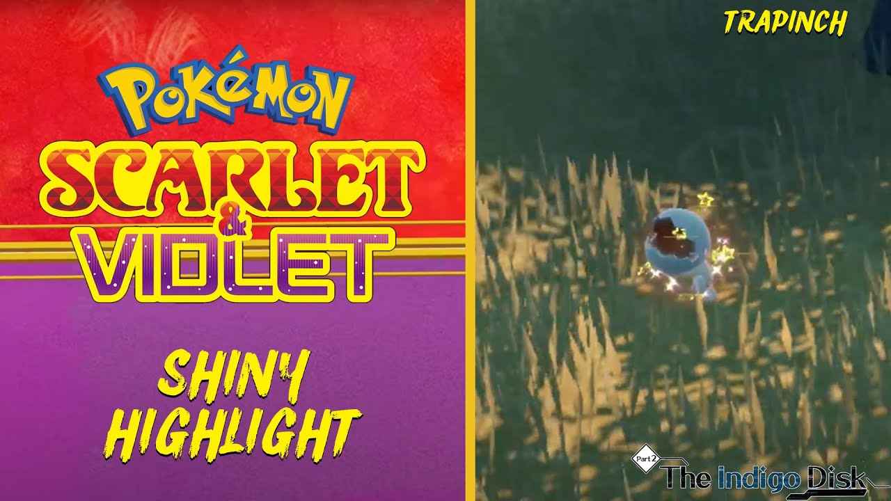 Shiny Trapinch REACTION! - Pokemon Scarlet and Violet