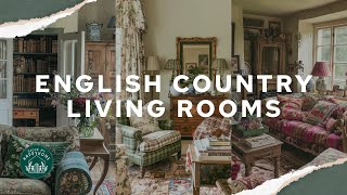 50+ CHARMING LIVING ROOMS: English Country Living Room Inspirations #livingroomdecor