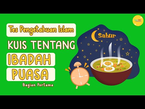 Video: Apa bulan puasa Islam yang disebut kuis?