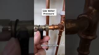 How to top your pressure upon your boiler, repressurise boiler, low water pressure plumber #TikTok