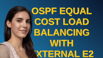 Networkengineering: OSPF Equal Cost Load balancing with External E2 routes