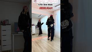 BTS (방탄소년단) ‘HOOLIGAN’ #dancetutorial 0.75x Slow Music #dancechallenge #dancecover