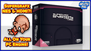 The PC Engine Gets HDMI, SuperGrafx & NES Compatibility With The Terraonion Super HD System3 PRO!