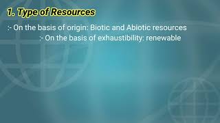 Geo 1.Resources and Development | Chapter 1| Geography | BKP | Magent brains