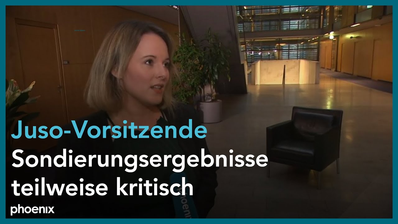 Jessica Rosenthal (SPD): Juso-Vorsitzende sieht Sondierungsergebnis in Teilen kritisch
