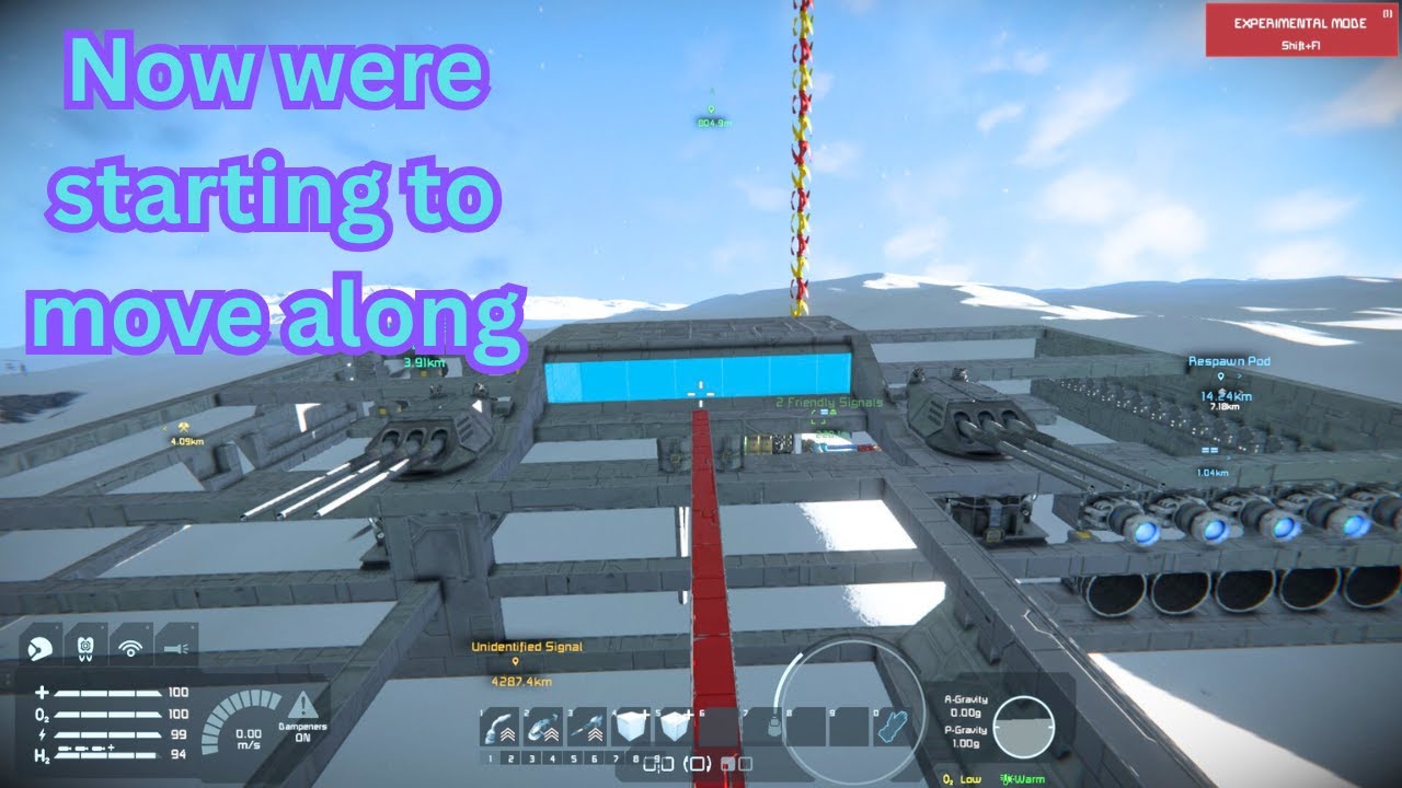 Space Engineers (E-8) Setting up the command deck - YouTube