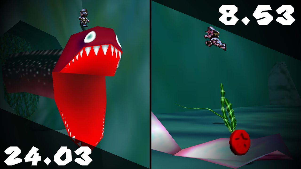 [OUTDATED TAS] SM64 Can the Eel Come Out to Play? 24.03 / Through the