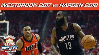 Westbrook 2017 Vs Harden 2018, Whos Better?