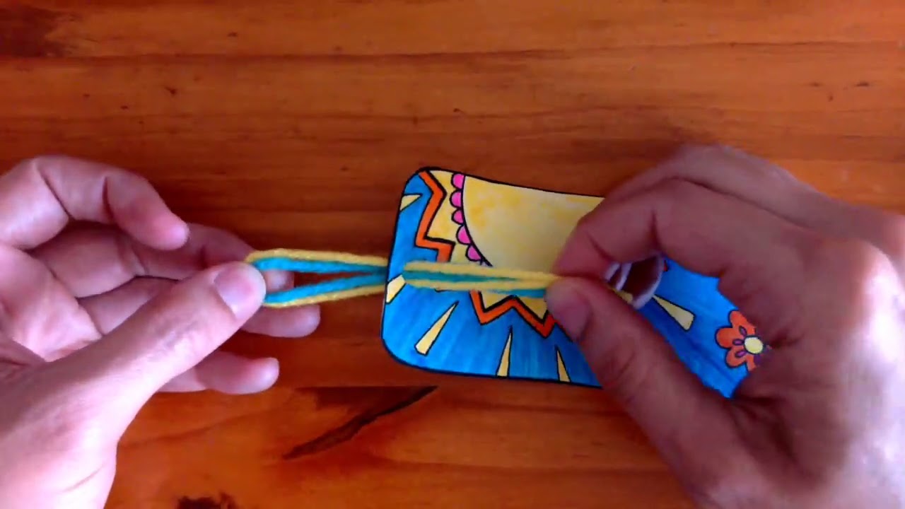 Adding a Yarn Tassel to your Bookmark YouTube