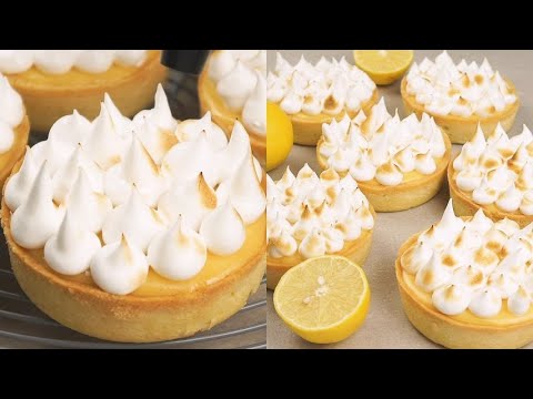 video Lemon meringue tartlets fresh and delicious , Worldwide Recipes Lemon meringue tartlets fresh and delicious