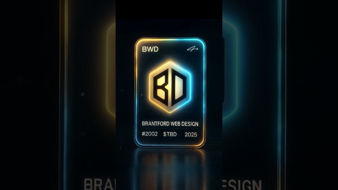 High Tech Brand Card Animation