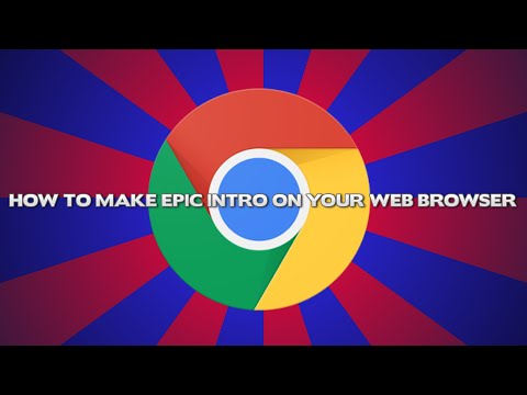 HOW TO MAKE EPIC INTRO ON YOUR WEB BROWSER!