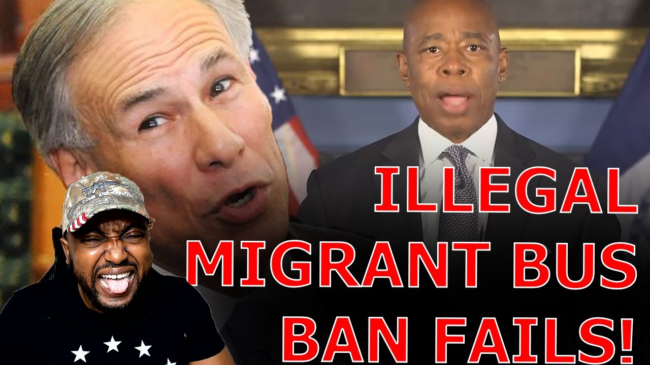 NYC Mayor Eric Adams PANICS Files $700M Lawsuit Against Texas Loopholing Illegal Immigrant Bus Ban!