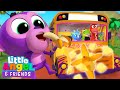 Mix - Monkey Banana Wheels on the Bus | Little Angel And Friends Kid Songs