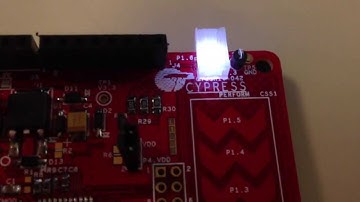 PSoC 4 Pioneer kit 3d printed clip on diffuser