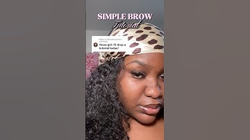 Here’s the easiest way to do your brows! #eyebrows #eyebrowtutorial #browtutorial #fyp