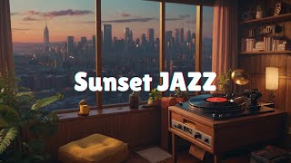 Sunset Jazz Serenity🌇 Evening Music for Chill Relaxation🎶