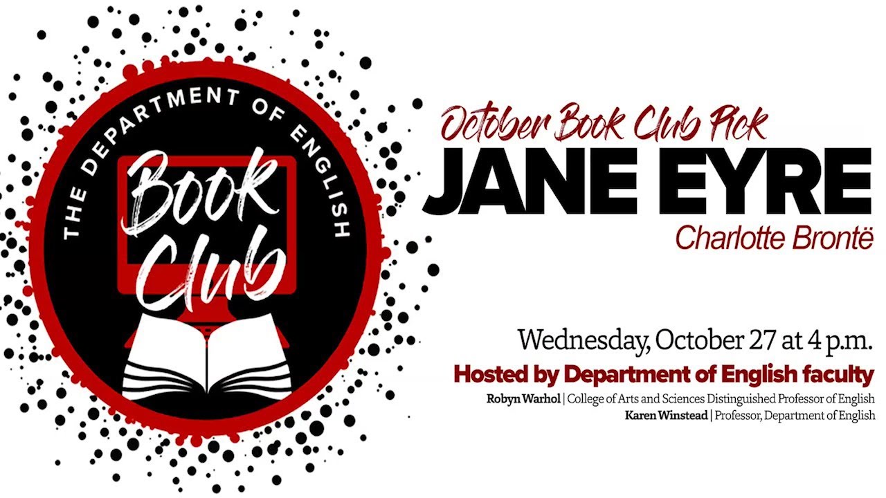 Book Club: Jane Eyre by Charlotte Brontë