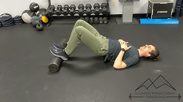 Double Leg Foam Roller Hamstring Curl