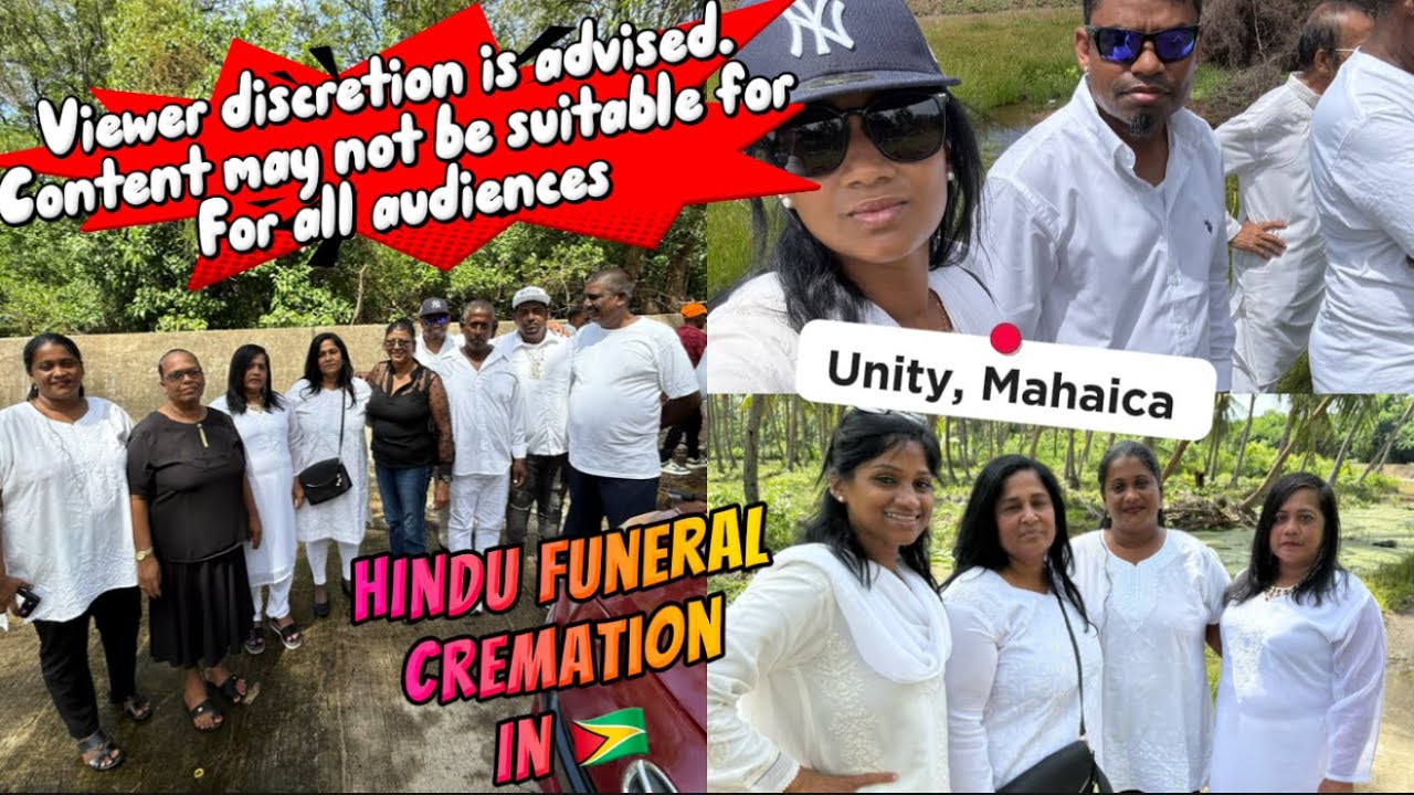 🇬🇾 GUYANA TRIP | DAY 3 | 2025 | HINDU FUNERAL | HINDU CREMATION | FUNERALS IN GUYANA | BURNING