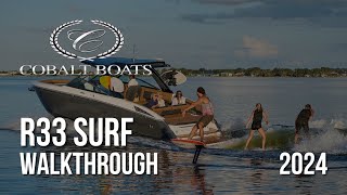 ALL NEW 2024 Cobalt R33 Surf Walkthrough