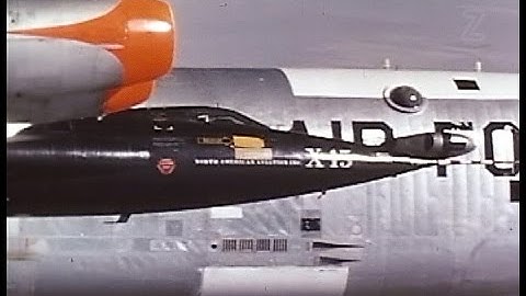 X-15 Rocket Plane Program Report 1961 with Legendary Test Pilots  (Restored Color)