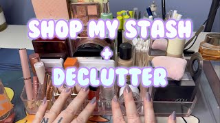 Shop my stash and declutter what wasnt working @megansmakeupmusings