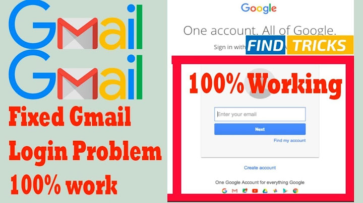 ✅ Gmail Tricks: How to fixed Gmail Login problem | Gmail Sign-In Problem | Google Issue