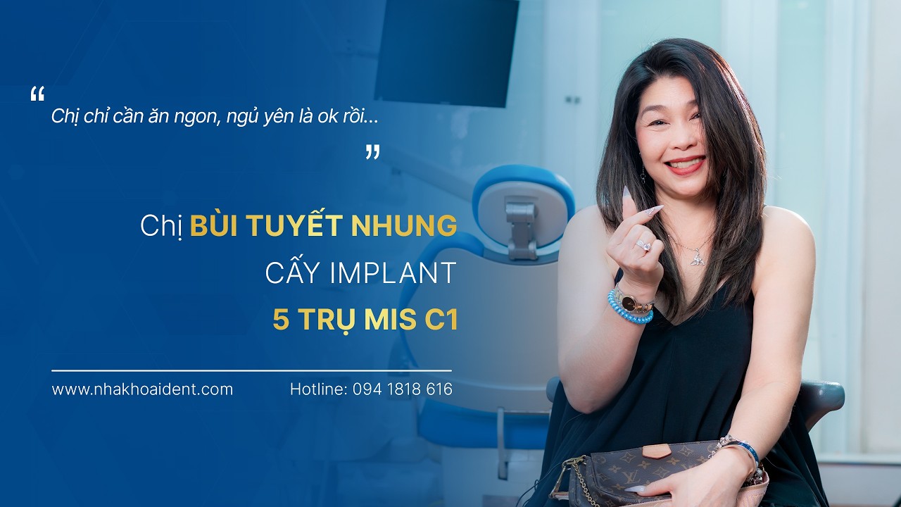 Tôi quyết định bay từ Mỹ về Việt Nam làm răng. Kết quả tuyệt vời hơn cả mong đợi, răng đẹp, ăn nhai ngon lành, tôi rất hài lòng.