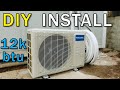 Mr Cool DIY 4th Gen 12000btu Mini Split Full Install