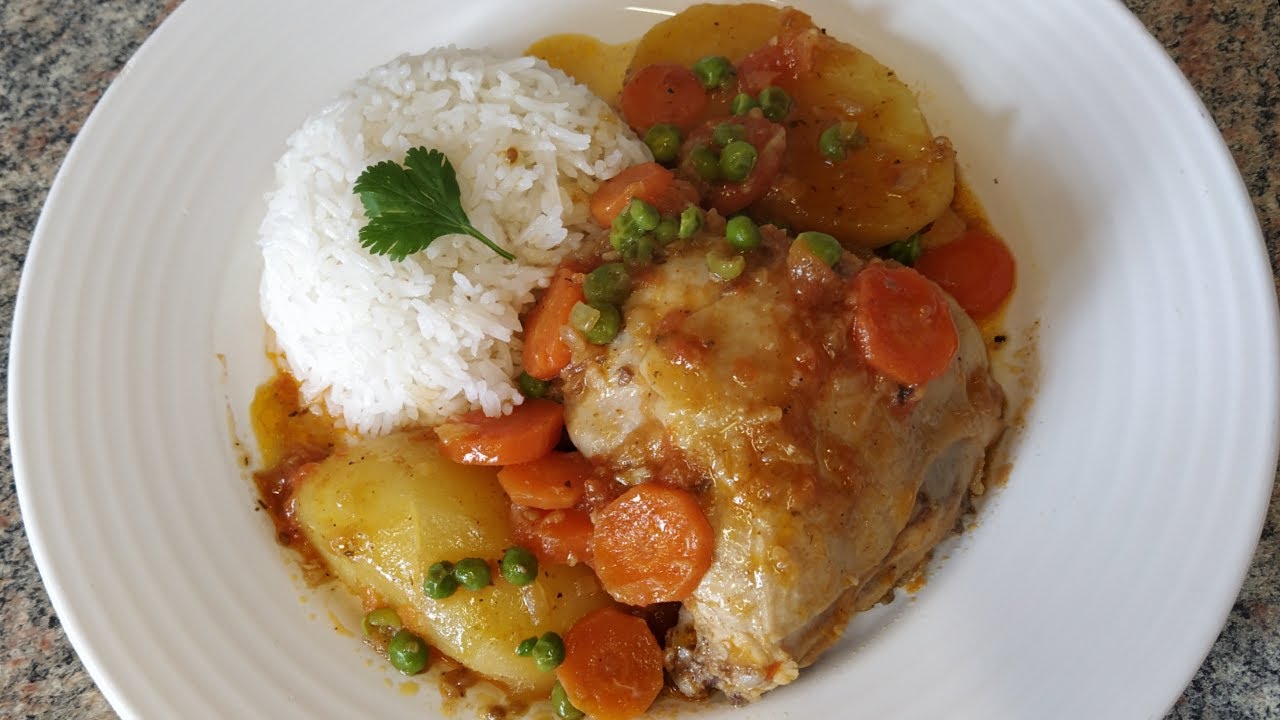 Estofado de Pollo / Rapido y Facil / How to cook Peruvian Chicken and
