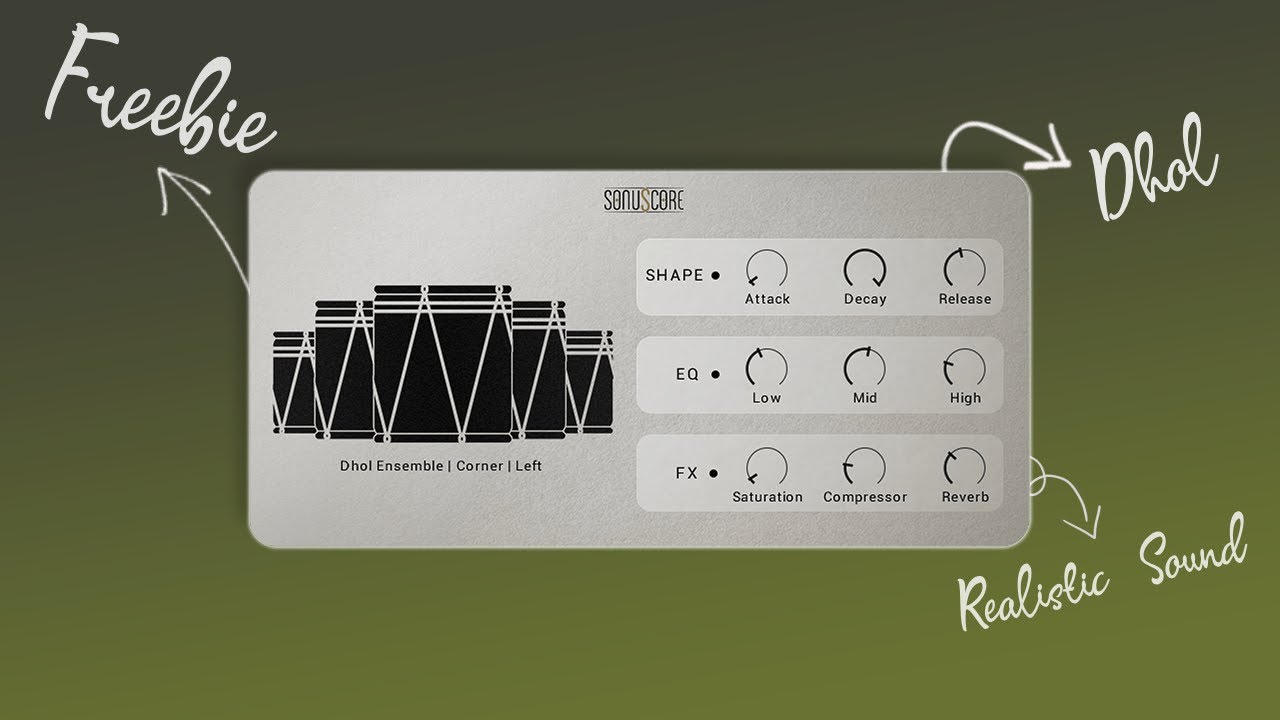 Free Armenian/Georgian Dhol Kontakt Instrument by 