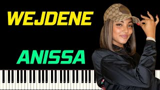 WEJDENE - ANISSA | PIANO TUTORIEL