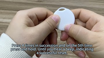 RSH - iTag09, How to Reset