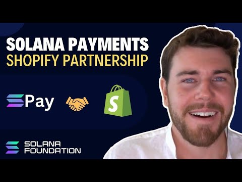 Solana Payments now available to 3 MILLION Shopify Stores!? | Blockchain Interviews Episode cover