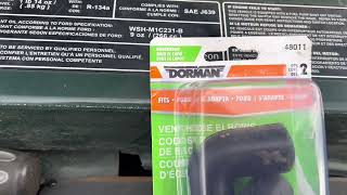 Ford Ranger common problem high idle, vacuum leak fix