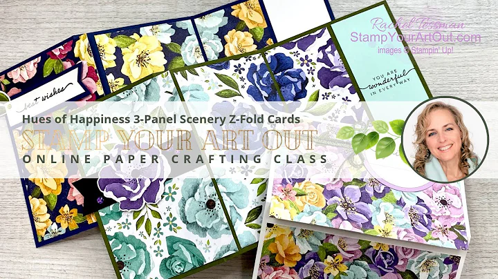 Hues of Happiness 3-Panel Scenery Z-Fold Cards