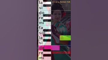Thumbnail of Arirang _ Korean folk (learning music easy)#music #musiceducation #learning