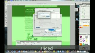 Slicing and Exporting your design - Fireworks Tutorial Part 1