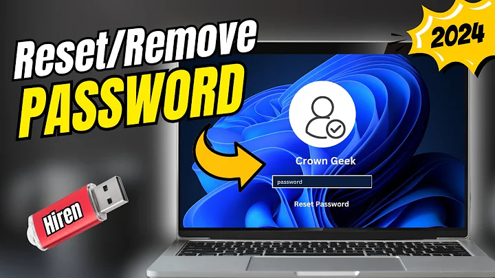 Reset/Remove Windows 10/11 Password Using HIREN USB (EASY)