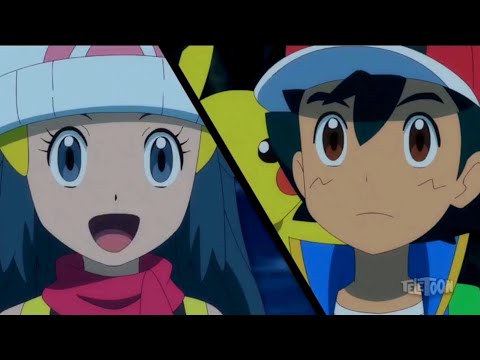 Ash Reunites With Dawn [Hindi] |Pokémon Master Journeys Episode 27 In Hindi|