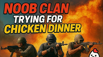 “When Noob Clan Tries to Push for Chicken Dinner 😂🔥 | PUBG Squad Gameplay”