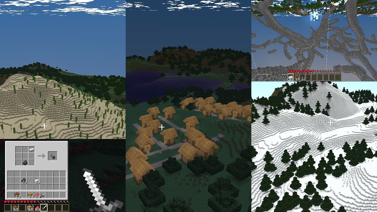 Minecraft remake using OpenGL - YouTube