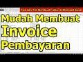 Membuat Invoice di Microsoft Excel