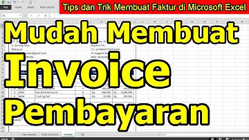 Membuat Invoice di Microsoft Excel