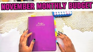 November 2025 | Real Numbers, Monthly Expenses & Financial Goals | Budget for beginners