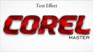 CorelDraw Tutorial: Shiny Text Effect