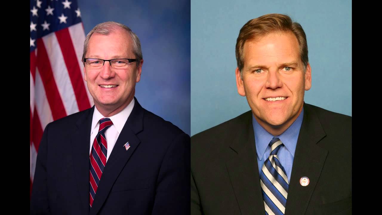 Rep. Cramer and Intelligence Committee Chairman Mike Rogers