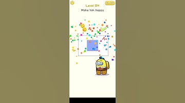 Delete Puzzle Level 134 | Delete Puzzle Make him happy Solution